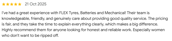 Customer Google review 11 of 12